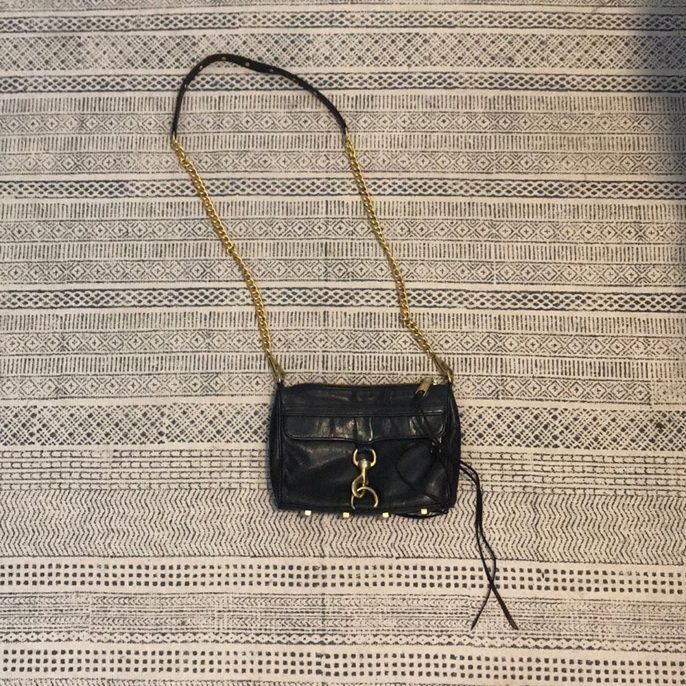 Used Rebecca Minkoff cross body in black
